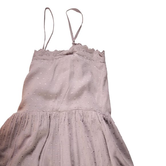 Sea Gypsies Summer Tank Top Spaghetti Strap and Polka-Dot Lace Size Small - Picture 4 of 6